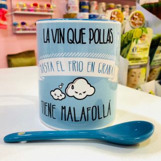 Taza cuchara "Frio granaino"